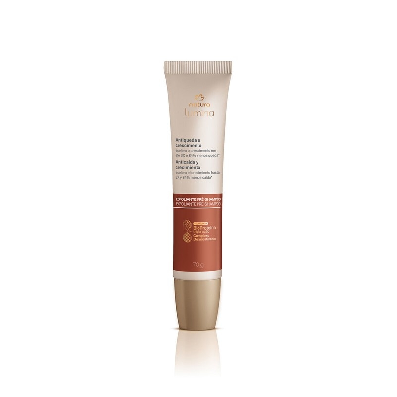 Lumina pré-shampoo queda e crescimento esfoliante 70g - 70 g
