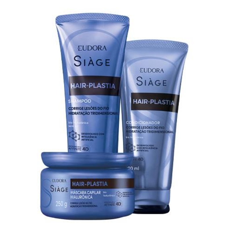 Combo Hairplastia Shampoo+Cond+Mascara