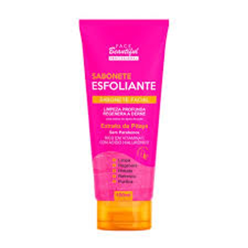 Sabonete Facial Esfoliante Extrato de Pitaya Face Beautiful - 100ml