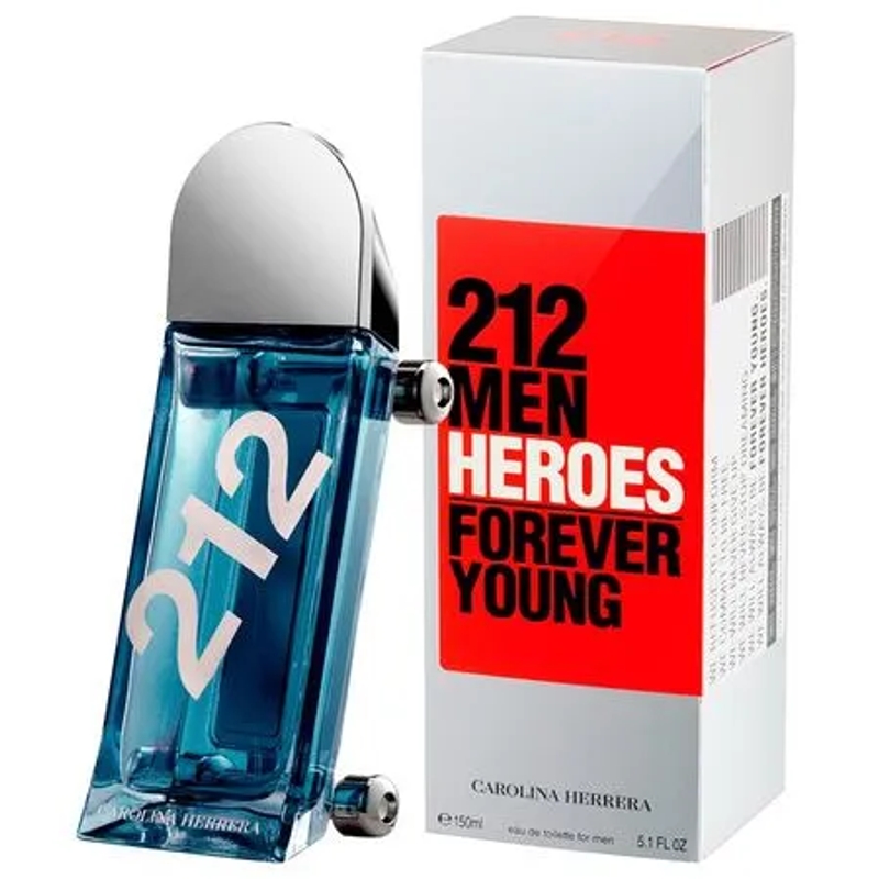 212 Men Heroes Carolina Herrera - Eau de Toilette 150ml - foto 3