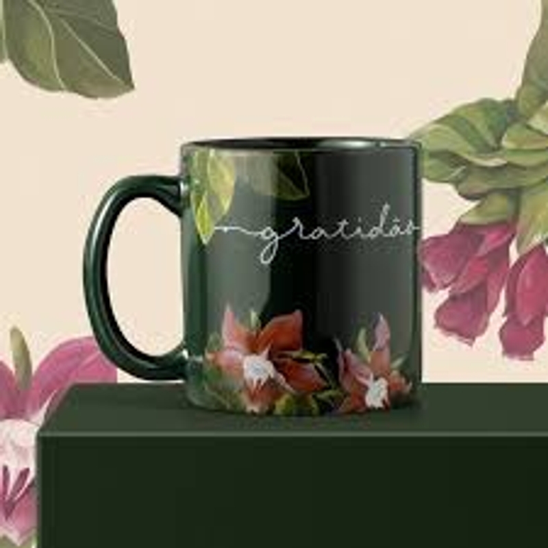 Caneca Gratidão - Natura Crer para Ver