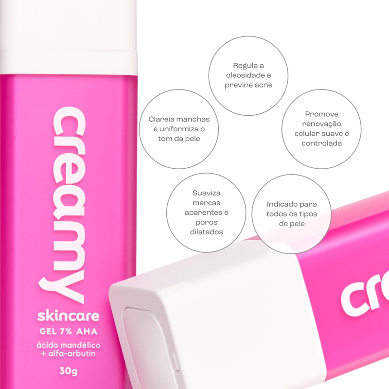 Ácido Mandélico Gel Clareador Antiacne - foto 5