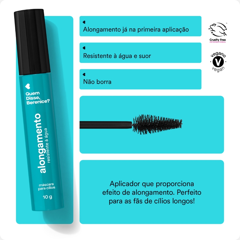 Máscara De Cílios Resistente à Água Quem Disse, Berenice? 10g - foto 2