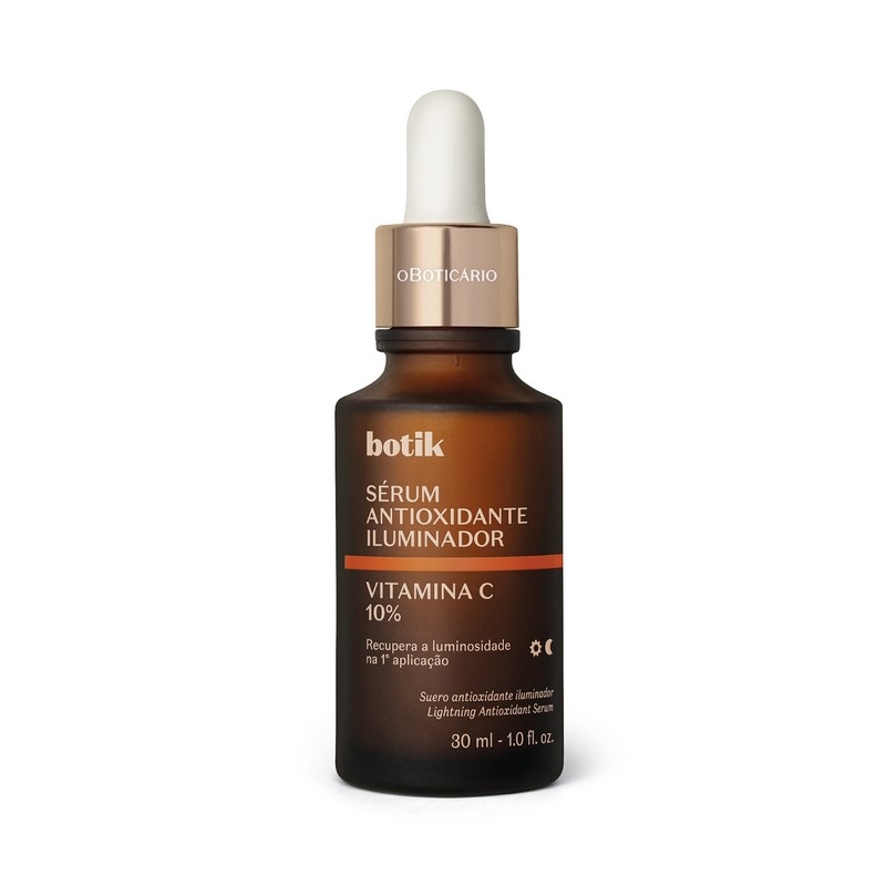 Sérum Antioxidante Iluminador Botik Vitamina C 10% 30Ml