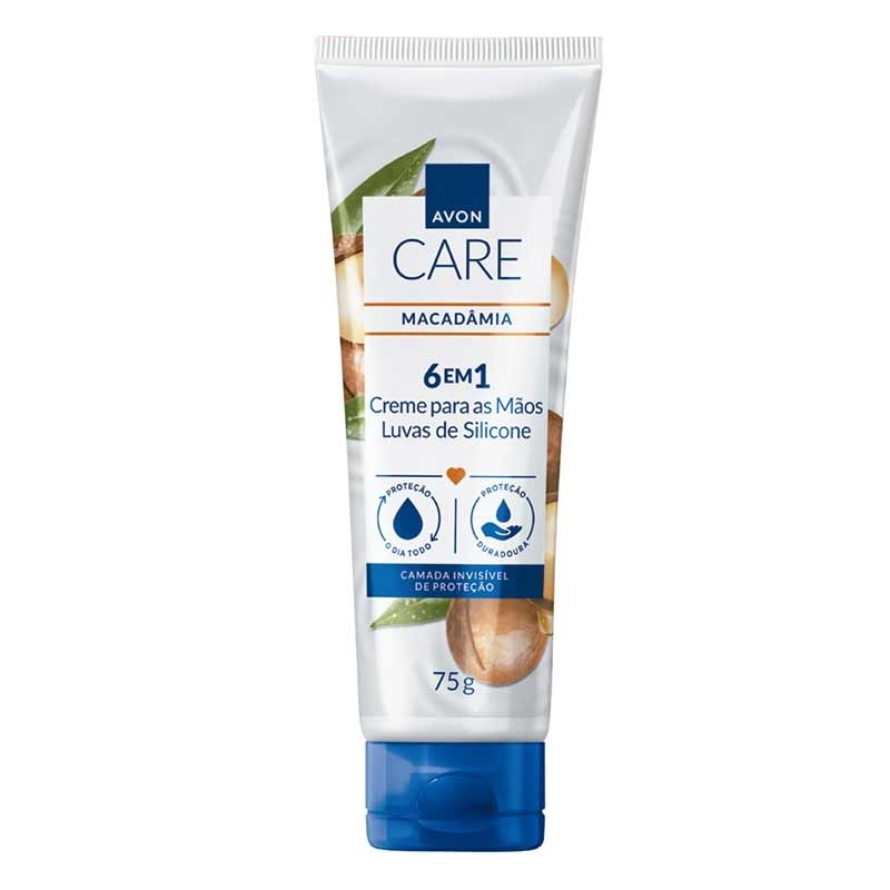 Avon Care Creme Desodorante Mão Silicone Macadamia 75g - 75 g