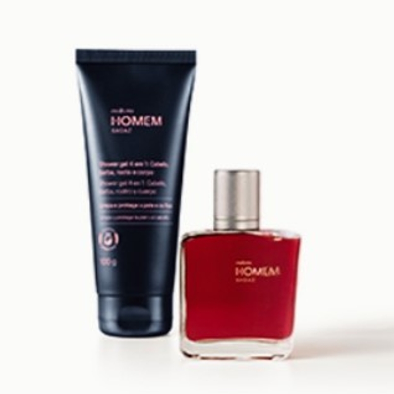 Kit Homem Sagaz Perfume 25ml + Shower 100g