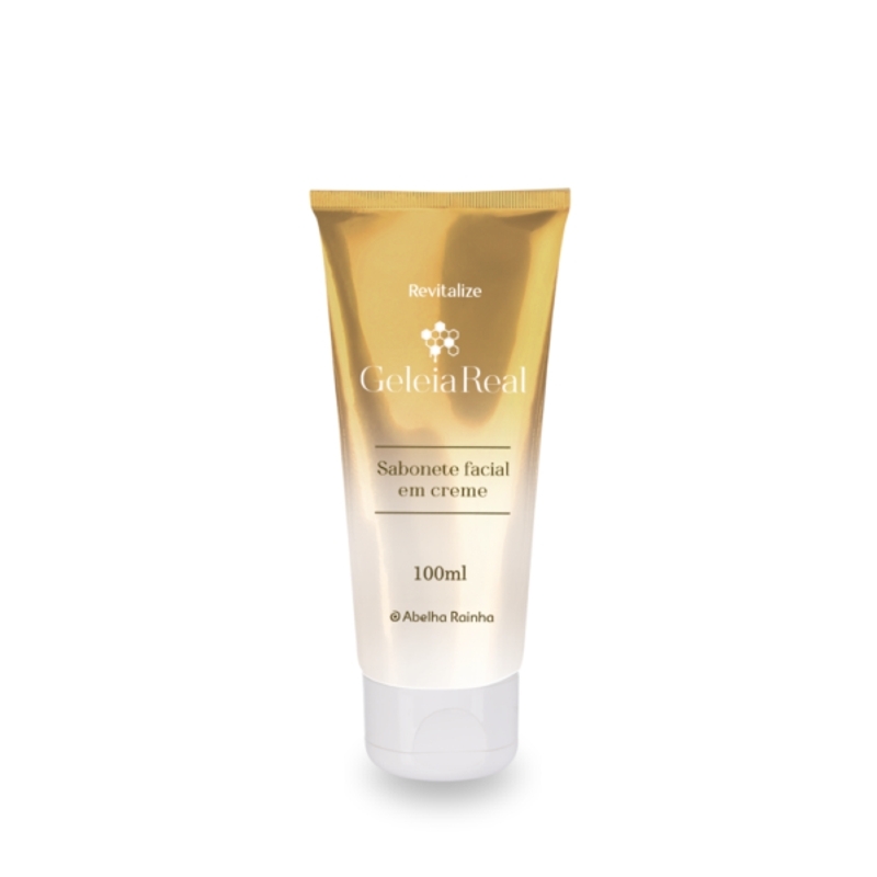Revitalize Sabonete Facial Em Creme Geleia Real 100ml