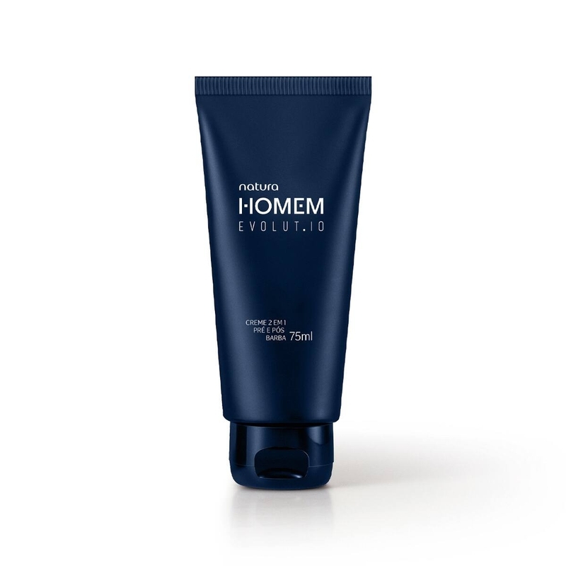 Creme 2 em 1 Pré e Pós Barba Natura Homem Evolut.io 75ml