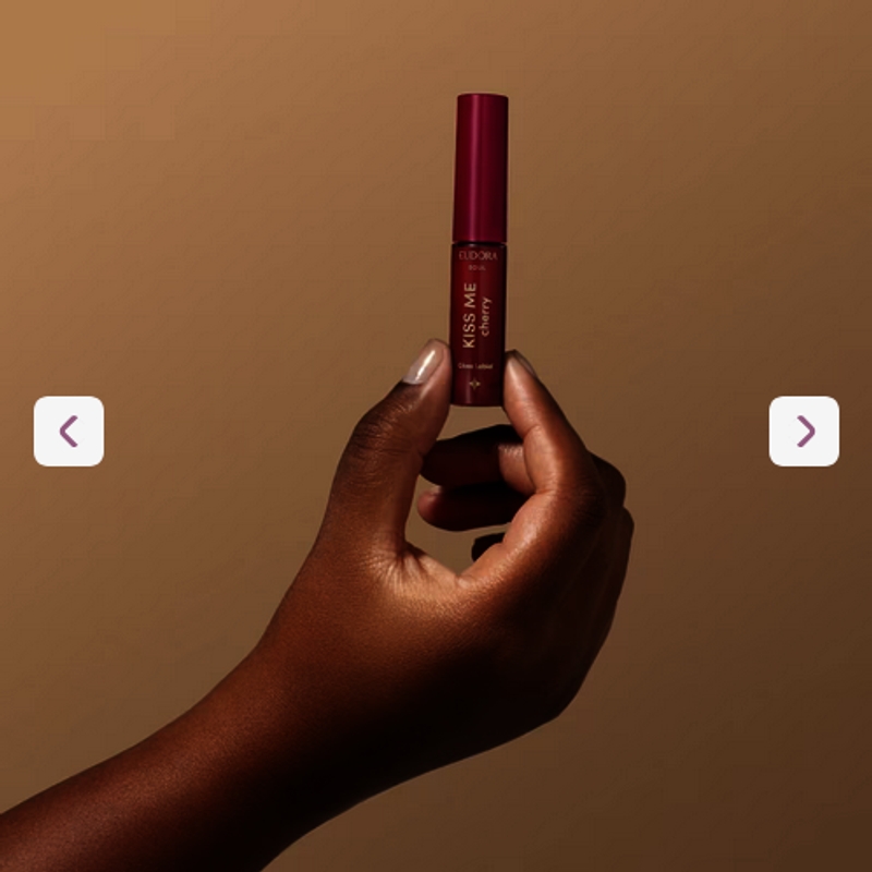 Gloss Labial Kiss Me Cherry 5,5ml - foto 3