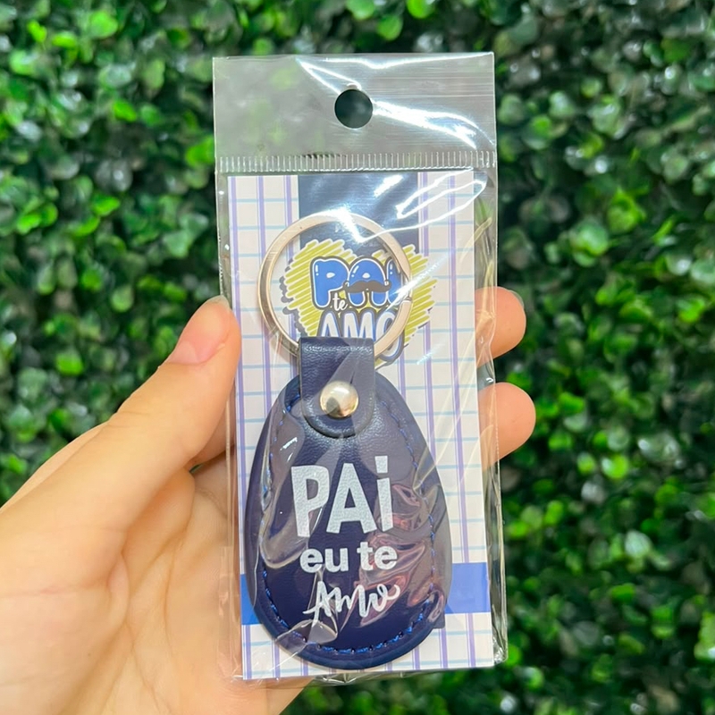 Chaveiro “Pai Eu Te Amo” Dia Dos Pais