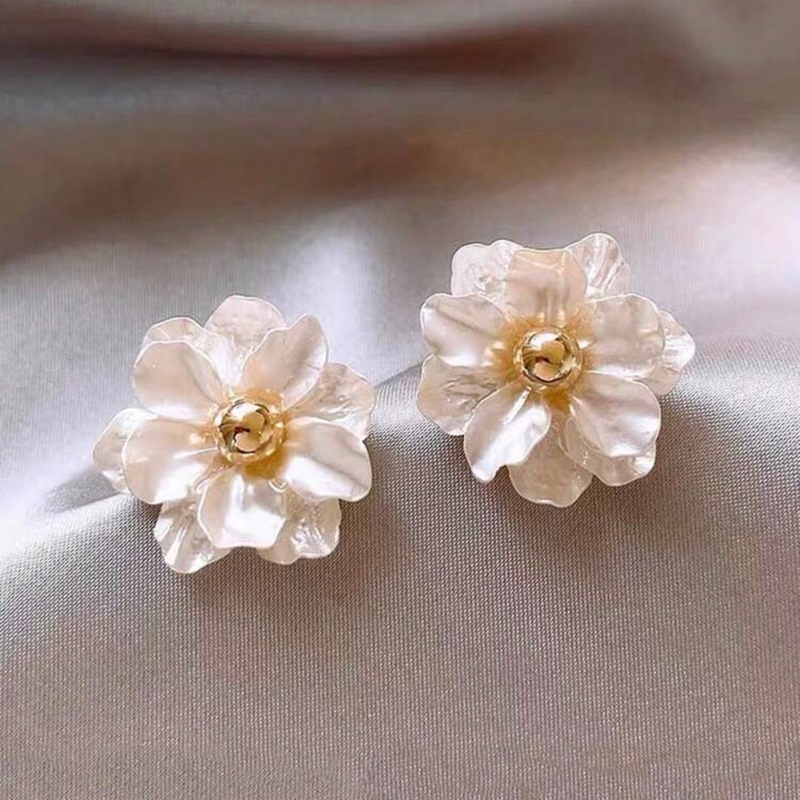 Brinco Flor Pérola