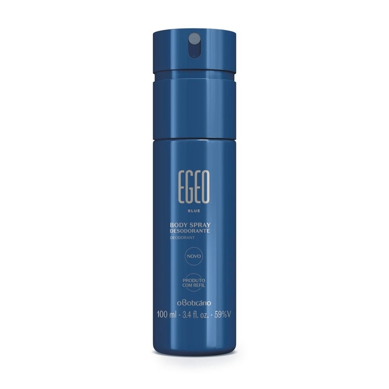 Body Spray Desodorante Egeo Blue 100Ml
