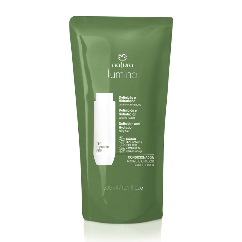 Refil Lumina condicionador hidratante - cabelos cacheados - 300 ml