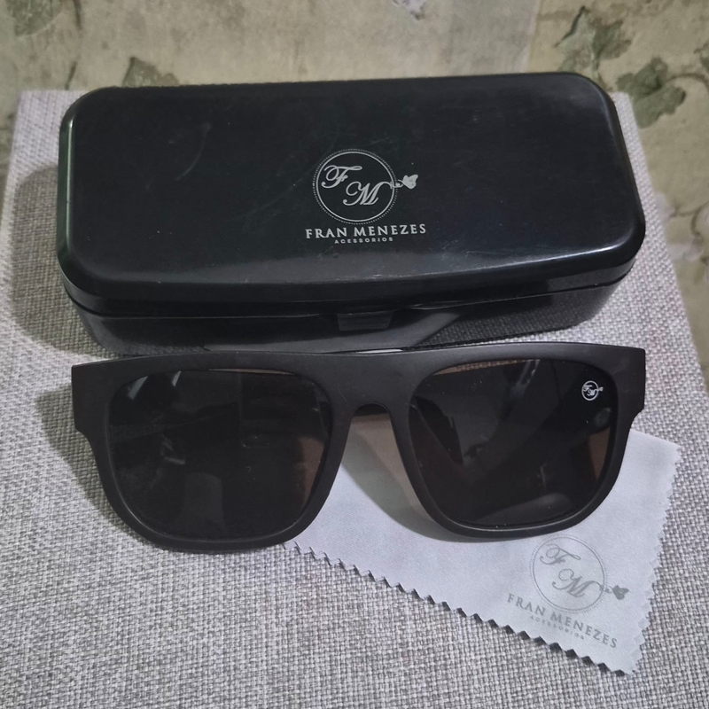 Óculos De Sol Masculino Marrom