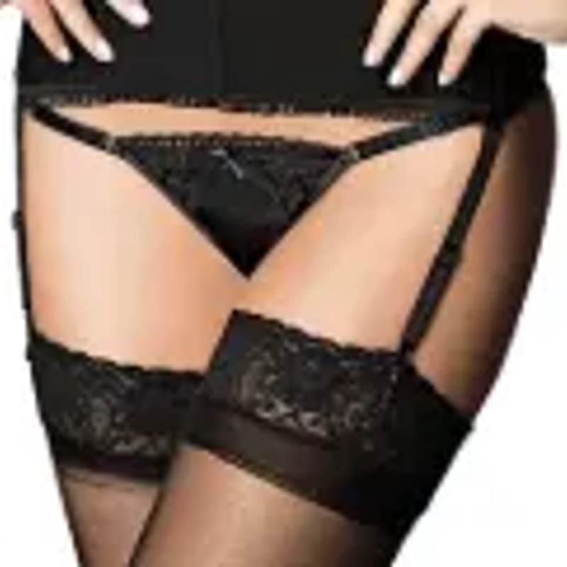 DeMillus Cinta Liga Support UN - Preto