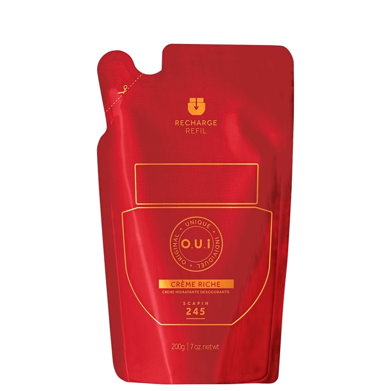 O.U.I Scapin 245 - Creme Riche Hidratante Corporal Refil 200G