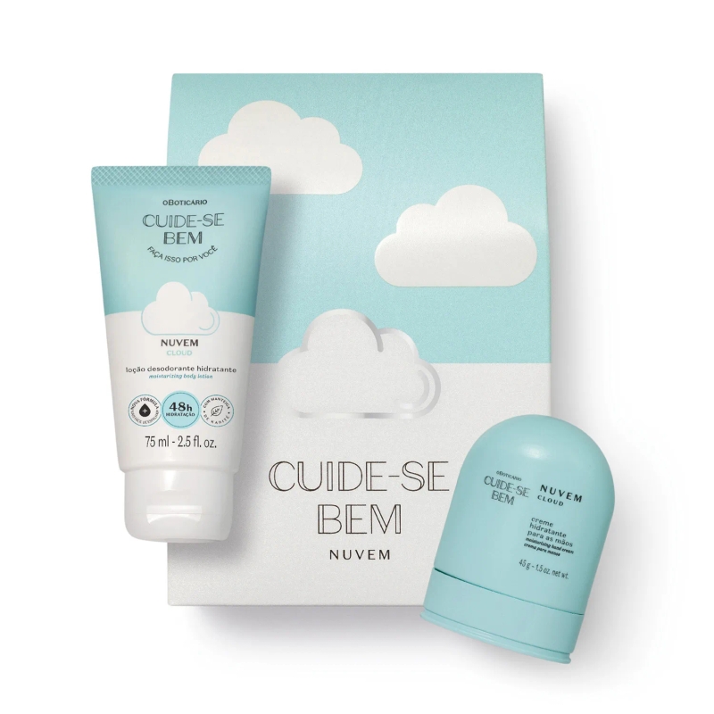 Mini Kit Presente Cuide-se Bem Nuvem (2 Itens) - foto 2