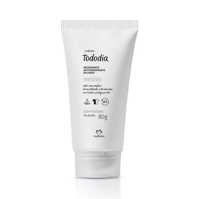 Desodorante Antitranspirante em Creme Tododia Sem Perfume - foto 3