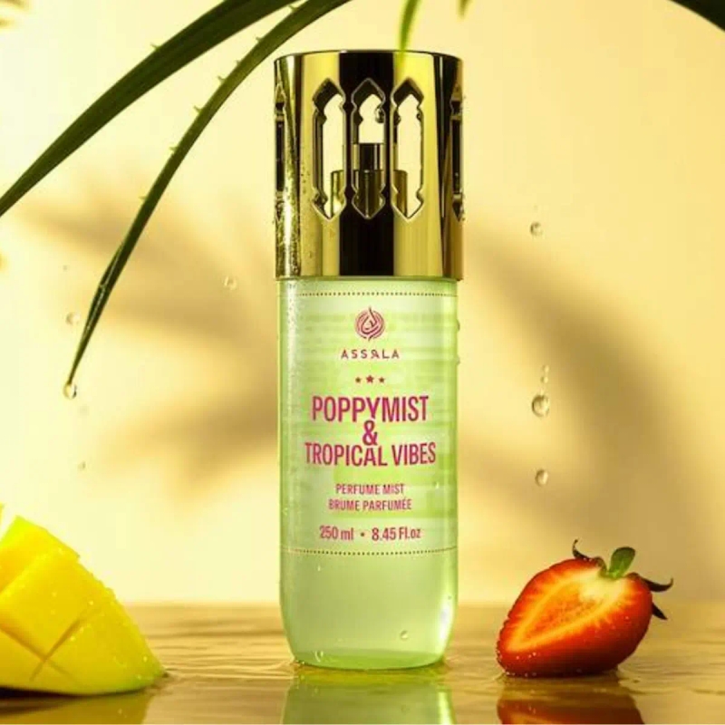 Bruma Corporal Assala Poppymist Tropical Vibes - Body Mist Feminino