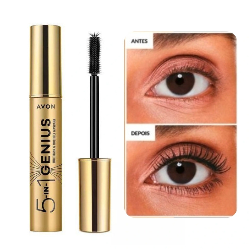 Genius Multibenefícios Máscara para Cílios Avon