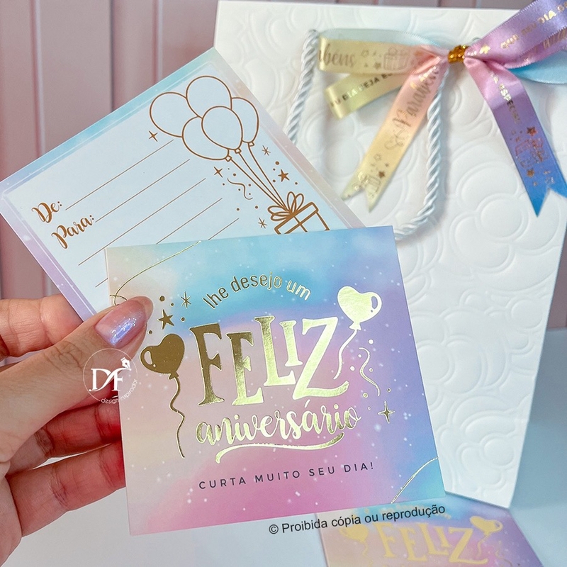 ANIVERSÁRIO - Cartões para presentes
