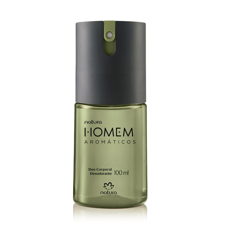 Desodorante corporal natura homem aromáticos - 100 ml