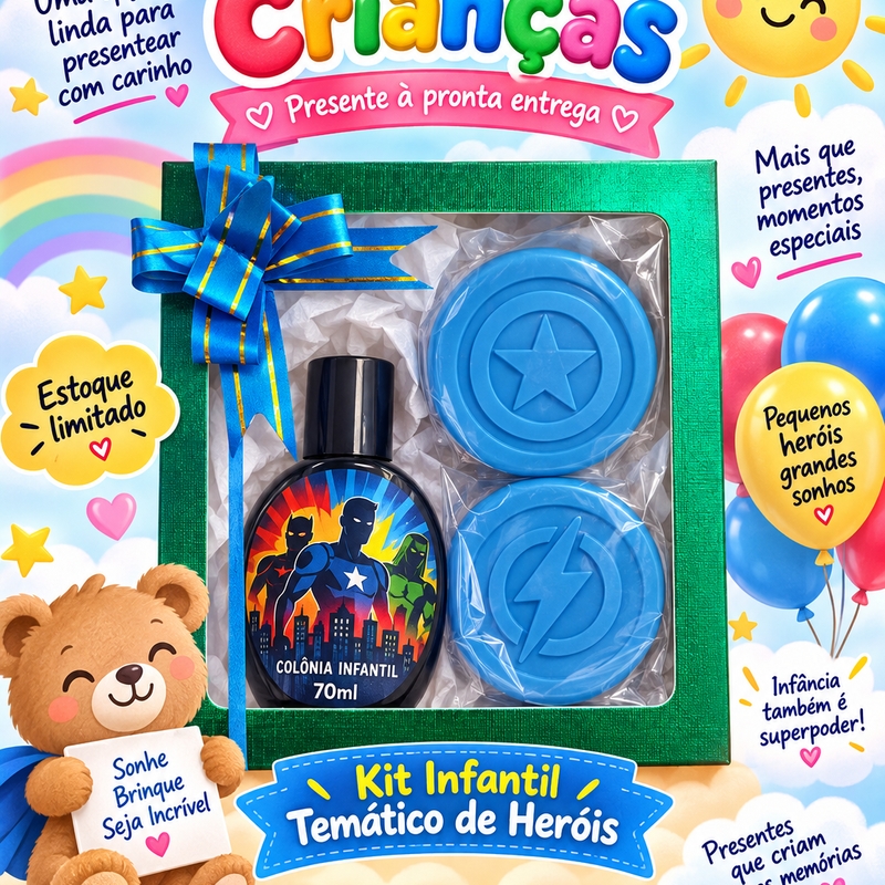 Presente super heróis