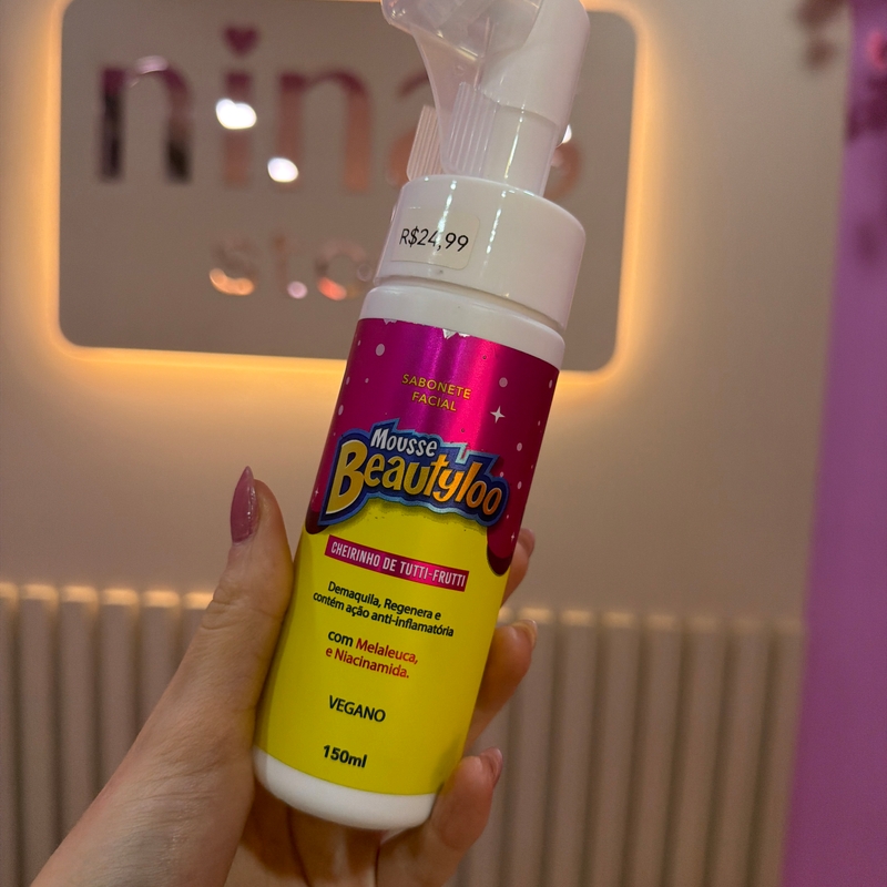 BEAUTYLOO CHEIRINHO DE TUTTI-FRUTTI MOUSSE DE LIMPEZA 150ML