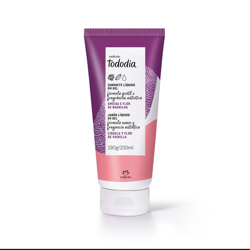Sabonete Líquido Ameixa E Flor De Baunilha 200ml