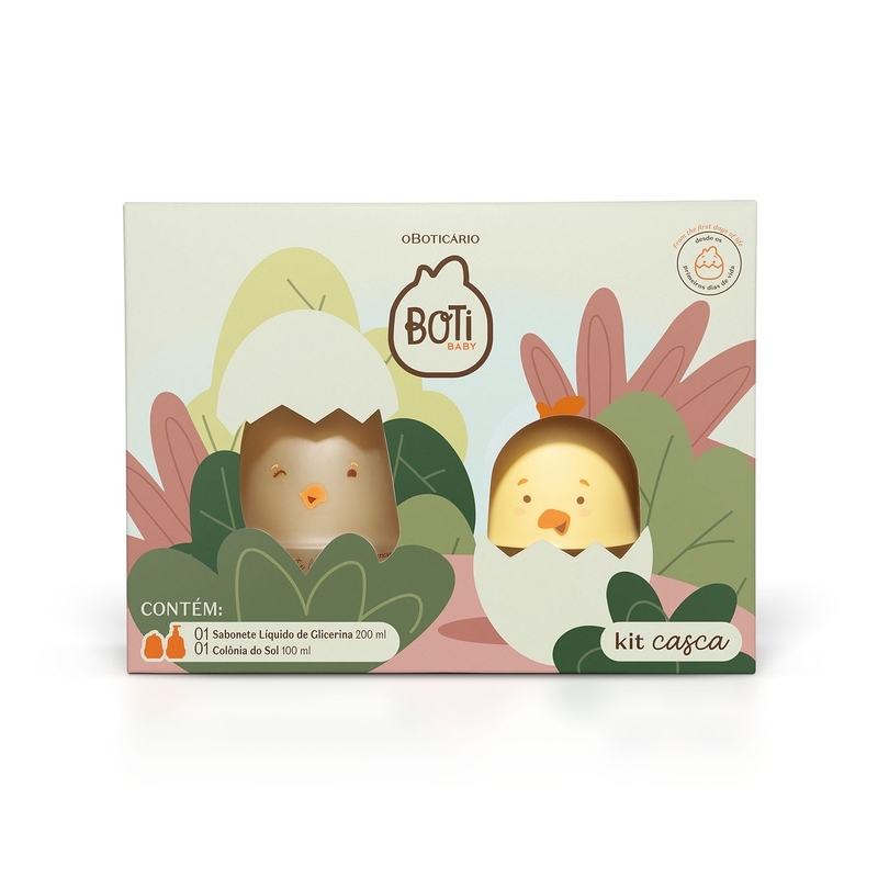 KIT PRESENTE BOTI BABY CASCA (2 ITENS)