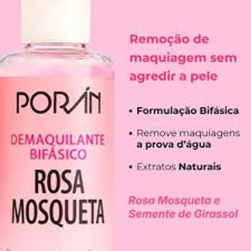 Demaquilante Bifásico de Rosa Mosqueta - 150ml - foto 3