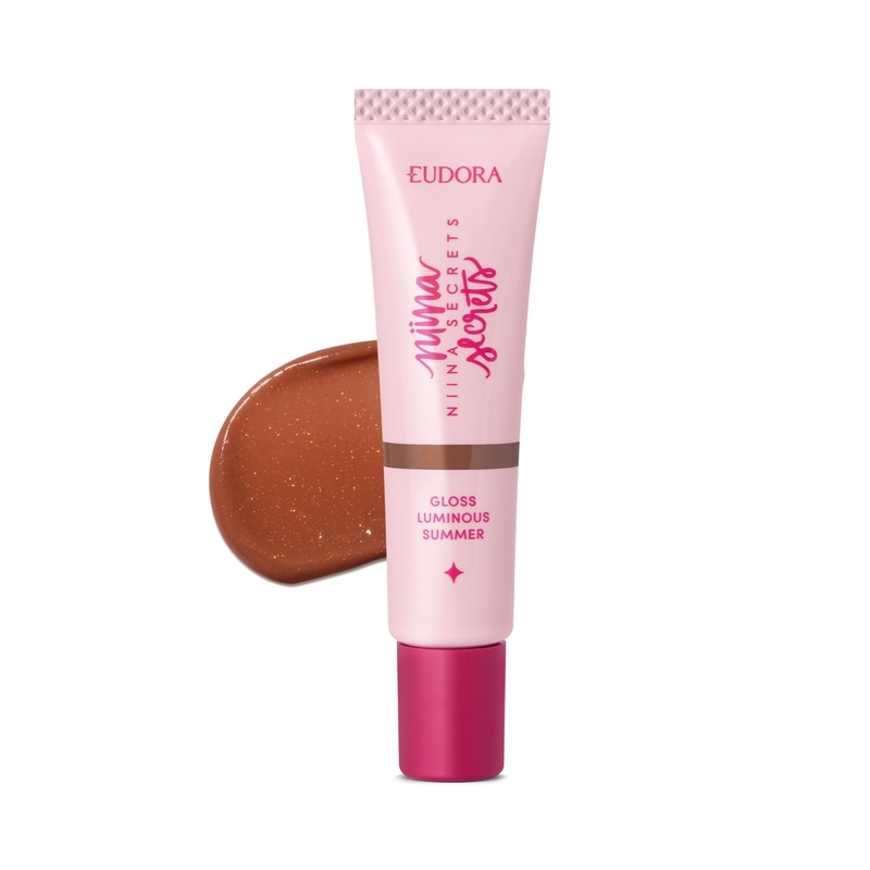 Gloss Marrom Niina Secrets Luminous Summer 12g