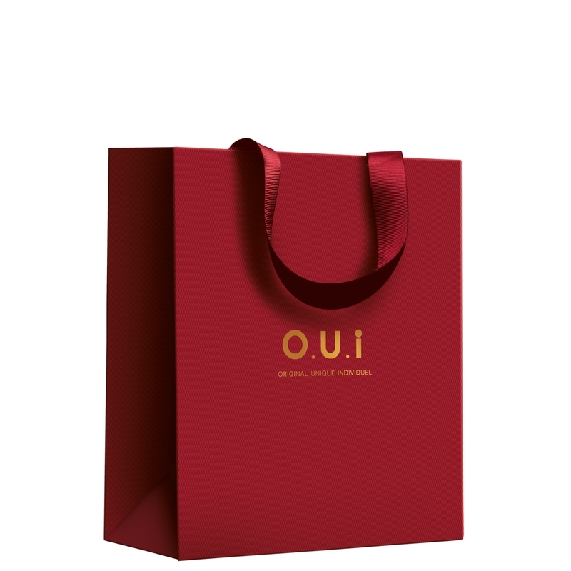 O.U.I Sacola Vermelha Presentear M