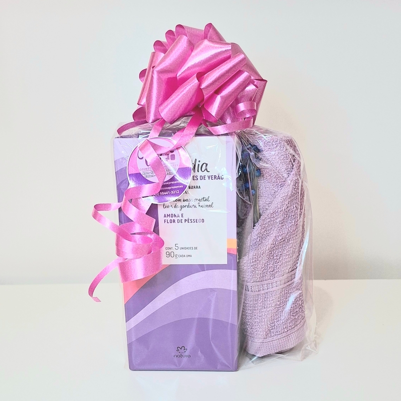 Kit Sabonete Amora E Flor De Pêssego
