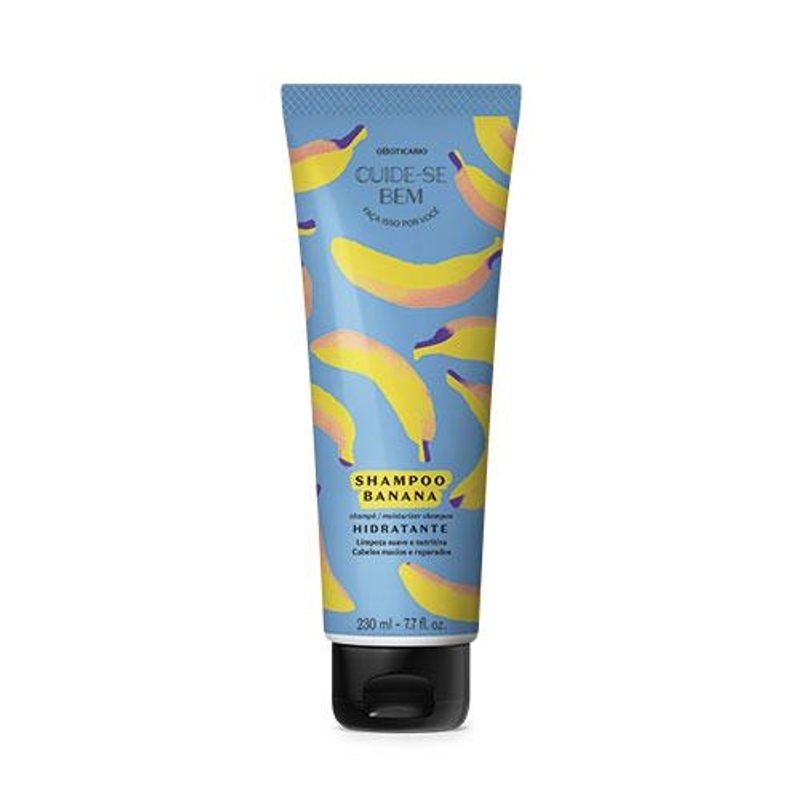 Shampoo Banana Cuide-se Bem Feira 230ml