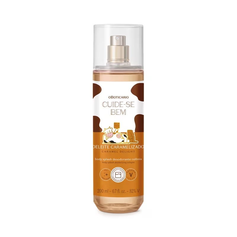 Home Cuide-se bem Deleite Caramelizado
Body Splash Desodorante Colônia Cuide-se Bem Deleite Caramelizado 200ml