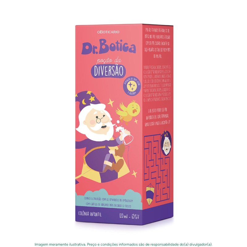 Colônia Infantil Dr. Botica Poção Da Diversão 120ml - foto 5