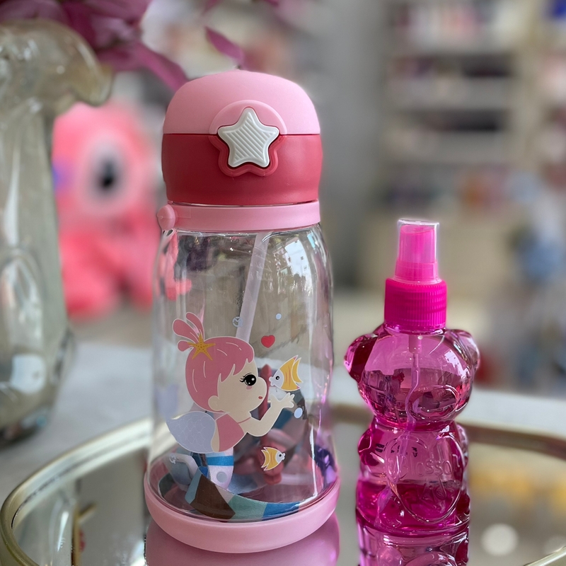 Blosson Kids: Garrafa 500ml + Colonia 120ml Rosa