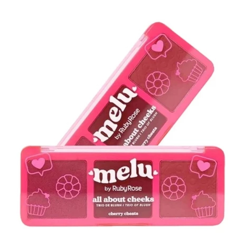 MELU TRIO DE BLUSH CHERRY CHEATS 11G
