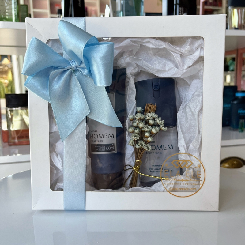 Presente Natura Homem Essence Cuidados