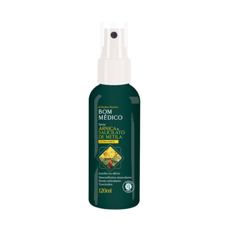 Bom Medico Spray Extra Forte Arnica e Salicilato de Metila 120ml