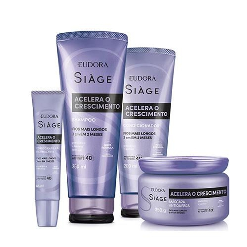 Combo Siage Acelera O Crescimento (4 Itens)