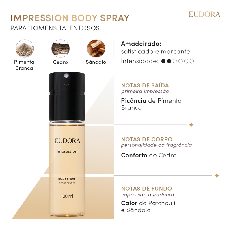 Desodorante Body Spray Impression 100Ml - foto 2