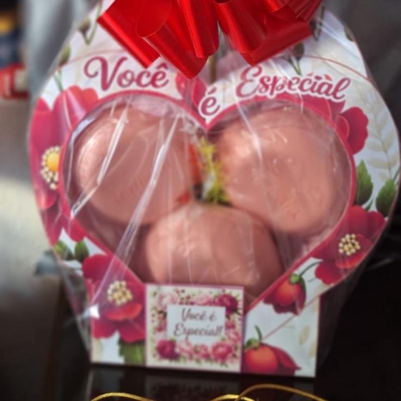 Sacola Coração Sabonetes