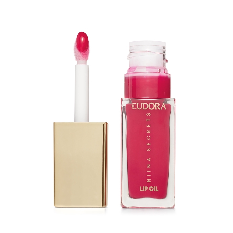 Lip Oil Shine Flowers Rosa Sublime Niina Secrets 7ml