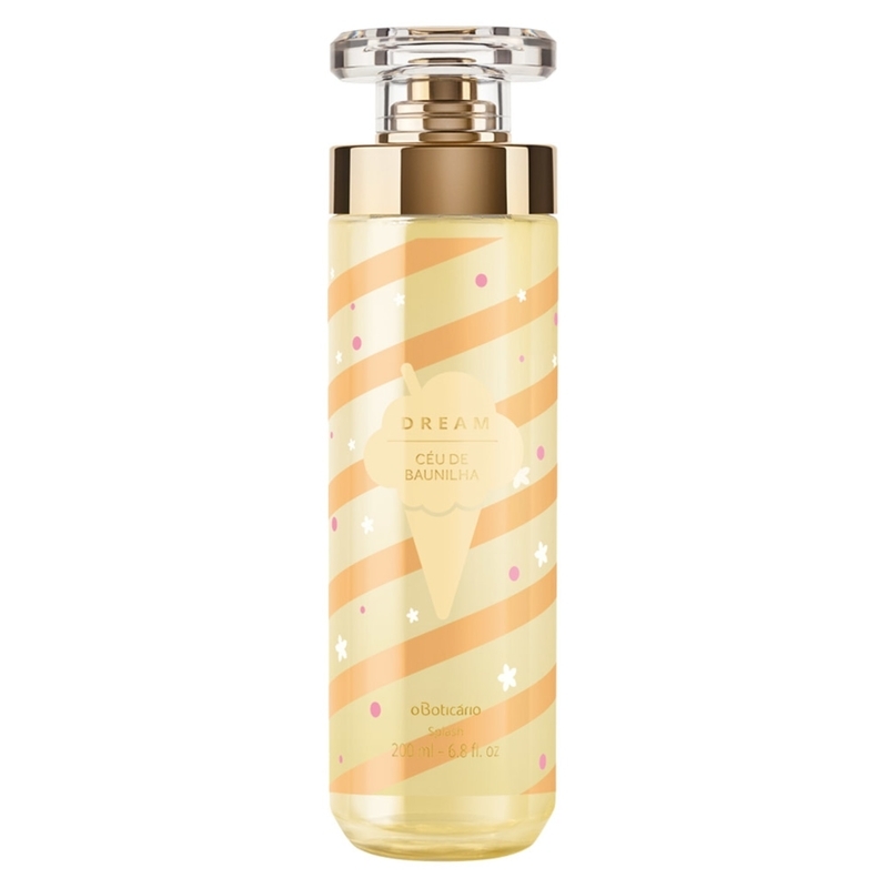 Body Splash Desodorante Colônia Dream Céu de Baunilha 200ml