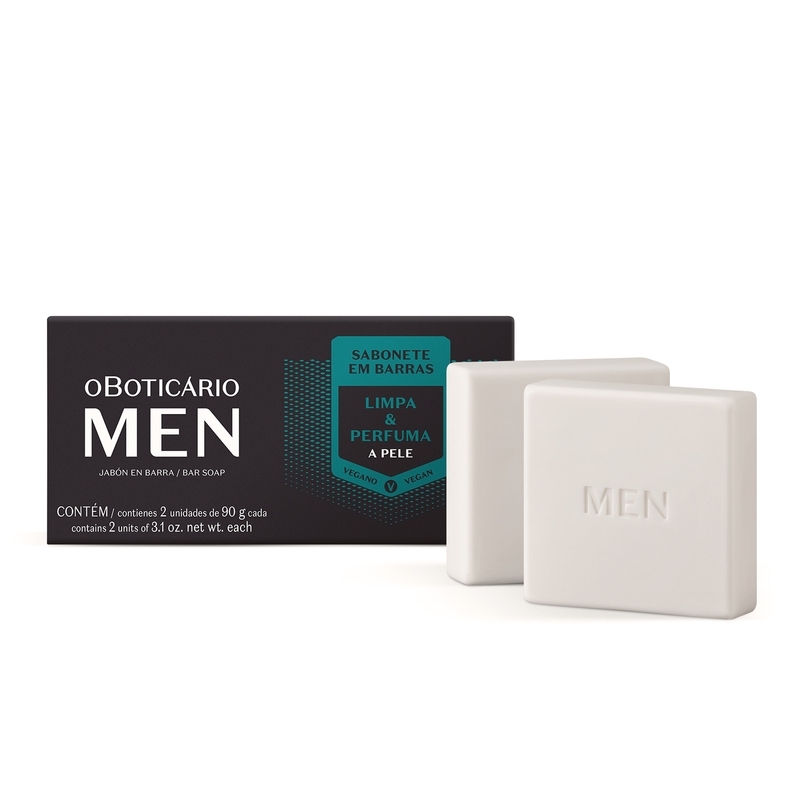 Sabonete Em Barra Men 2X90G Cada