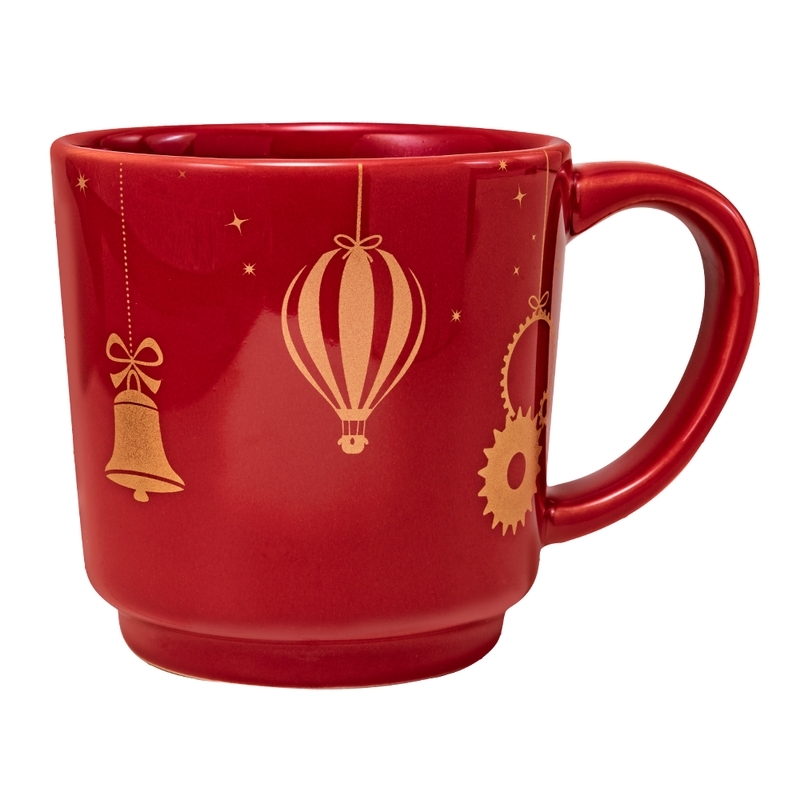 Caneca Vermelha de Natal 300ml