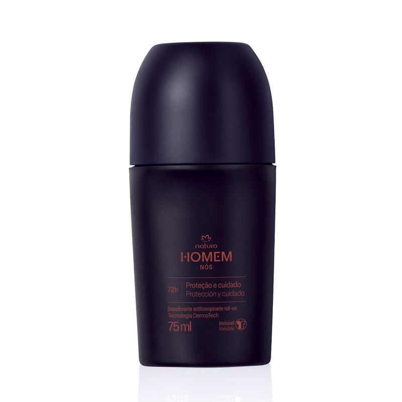 Desodorante Antitranspirante Roll-on Natura Homem Nós 75 ml