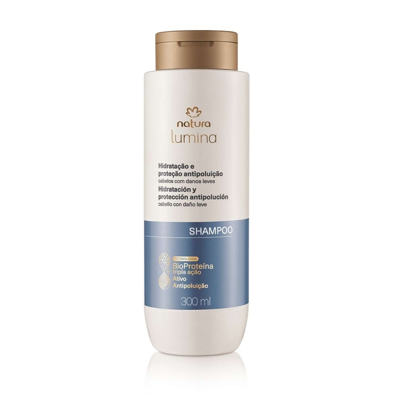 Lumina Shampoo purificante - cabelos com danos leves - 300 ml